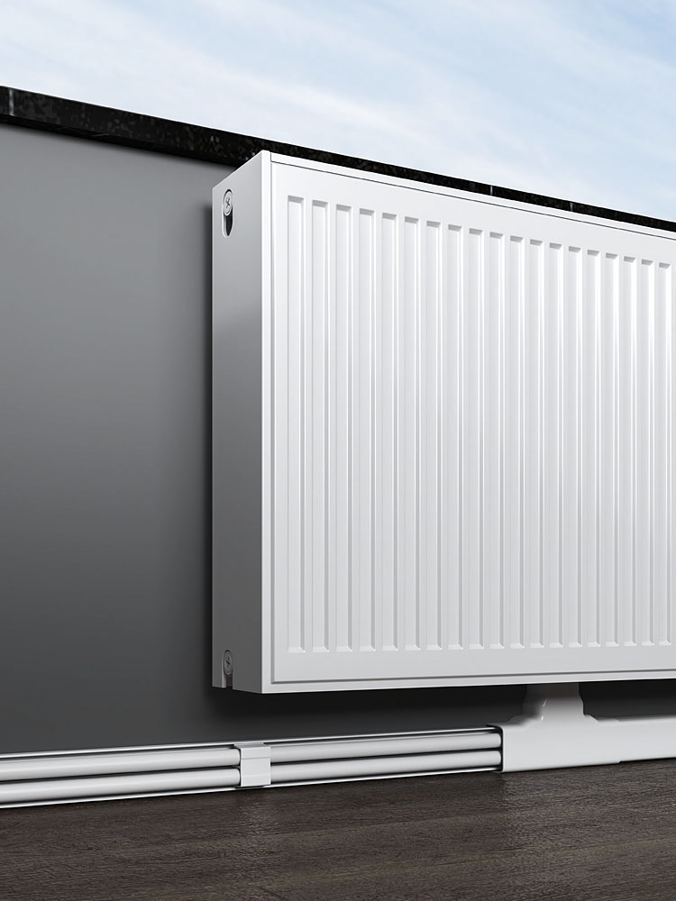 Powerful quick connection system, suitable for open heating scheme.