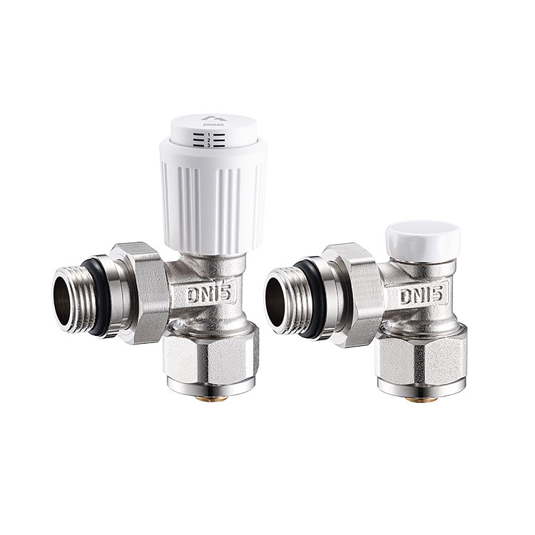 7601N角式卡套手动温控阀